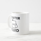 Starter Fluid Kaffeetasse (Vorderseite Links)