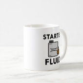 Starter Fluid Kaffeetasse (VorderseiteRechts)