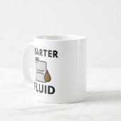 Starter Fluid Kaffeetasse (Vorderseite Links)