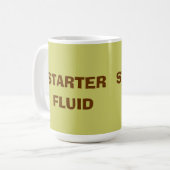 Starter-flüssige Kaffee-Tasse Kaffeetasse (Vorderseite Links)