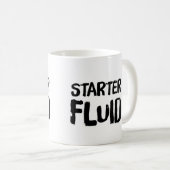 Starter-flüssige Kaffee-Tasse Kaffeetasse (VorderseiteRechts)