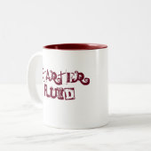 Starter-flüssige Kaffee-Tasse Zweifarbige Tasse (Vorderseite Links)