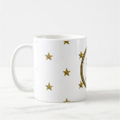 Starterfamilie Erstmalig Golden Star Kaffeetasse (Links)