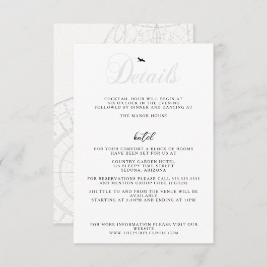 Starterfertig Begleitkarte (Vorne/Hinten)