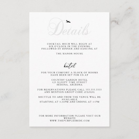 Starterfertig Begleitkarte (Vorderseite)