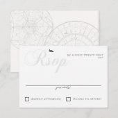 Starterfertig RSVP Karte (Vorne/Hinten)
