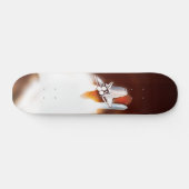 Startillustration des Space Shuttle Skateboard (Horizontal)