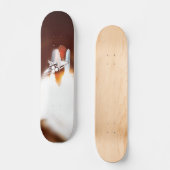 Startillustration des Space Shuttle Skateboard (Vorderseite)