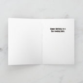 Starting to sag in old age karte (Innenseite)