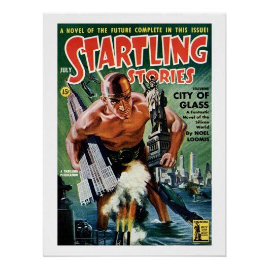 Startling Stories (Juli, 1942) Poster (Vorderseite)