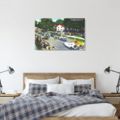 Startlinie beim Grand Prix Auto Race Leinwanddruck (Insitu (Schlafzimmer))
