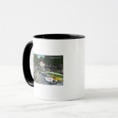 Startlinie beim Grand Prix Auto Race Tasse (Vorderseite Links)