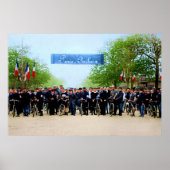 Startlinie Paris-Roubaix 1896-1897 Poster (Vorne)