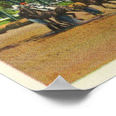 Startlinienansicht für Saratoga Poster (Ecke)