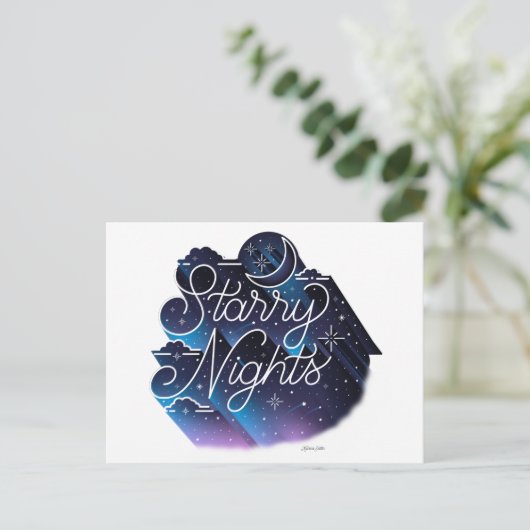 Startnächte / Postkarte (Stehend Vorderseite)