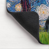 Startnähe - flach überzogener Retriever 2 Mousepad (Ecke)