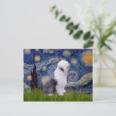 Startnight - Altes Englisch 1 Postkarte (Stehend Vorderseite)