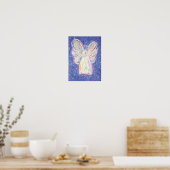 Startnight Angel Art Print Poster (Küche)