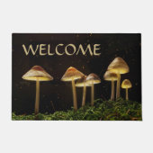 Startnight Gbright Mushrooms Willkommen Fußmatte (Vorderseite)