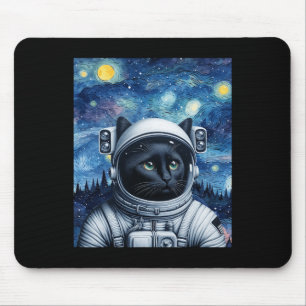 Startnight Kosmic Cat Astronaut Art Mousepad