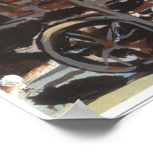 Startnight Old Black Smith Shop Poster (Ecke)