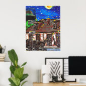 Startnight Old Black Smith Shop Poster (Heimbüro)