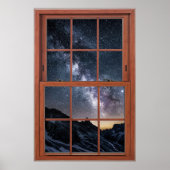 Startnight Skies Window Illusion - Fake Window Poster (Vorne)