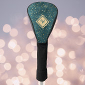 Startnight Space Design mit Gold Monogram Golf Headcover