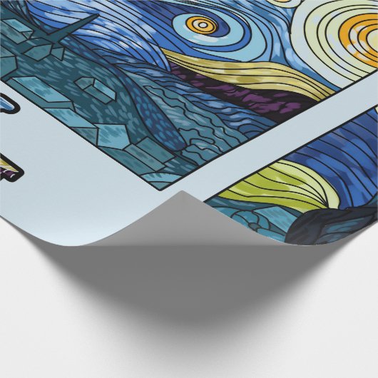 Startnight Wrapping Paper Geschenkpapier (Ecke)