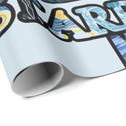 Startnight Wrapping Paper Geschenkpapier (Rolleneckpunkt)
