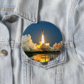 Startplatz Cape Canaveral Florida Button (Beispiel)
