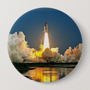 Startplatz Cape Canaveral Florida Button