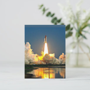 Startplatz Cape Canaveral Florida Postkarte