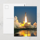 Startplatz Cape Canaveral Florida Postkarte (Vorne/Hinten)