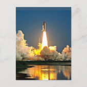 Startplatz Cape Canaveral Florida Postkarte (Vorderseite)