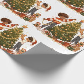 Starts Moments - Weihnachtswrapping Paper Geschenkpapier (Ecke)