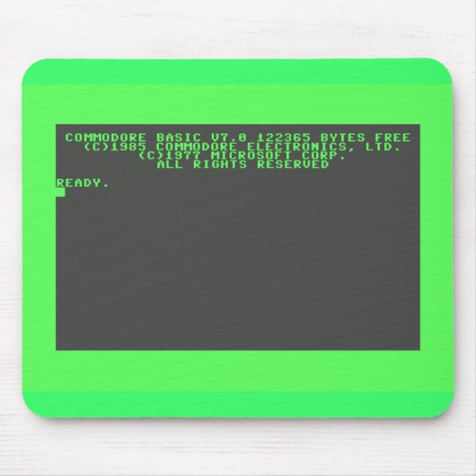 Startschirm des Flottenadmiral-128 Mousepad (Vorne)