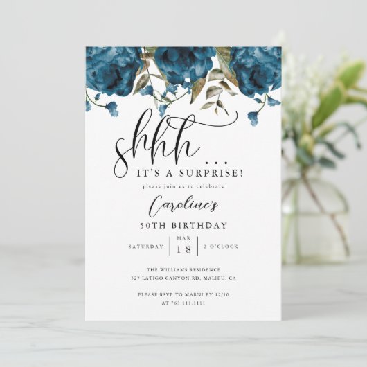 Startseite Einladung (Stehend Vorderseite)