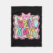 Startseite Homeschool Lehrer Schulleiter Startseit Fleecedecke (Vorderseite)