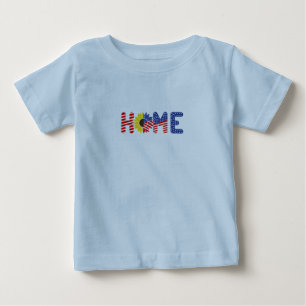 Startseite Illustration 4. Juli Baby T-shirt