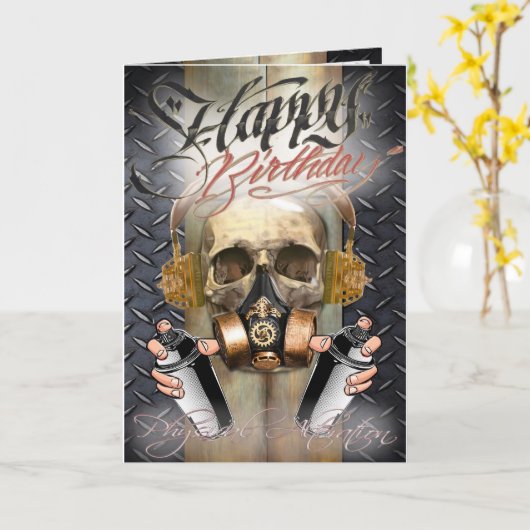 Startseite Karte (Gelbe Blume)