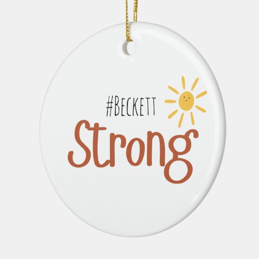 Startseite #name Kindkrebs Ornament Holiday (Links)