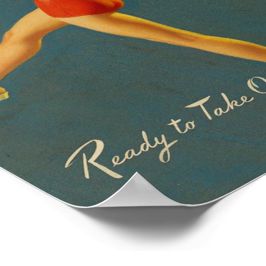 Startseite Pinup Art Poster (Ecke)