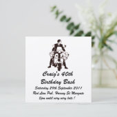 Startseite Scooter Boy Geburtstag einladen Einladung (Stehend Vorderseite)