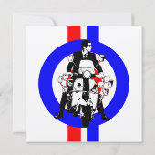 Startseite Scooter Boy Geburtstag einladen Einladung (Rückseite)