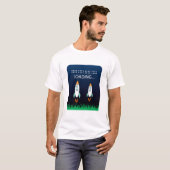 Startspass für Raketen gefüllt, farbenfroh T-Shirt (Vorne ganz)