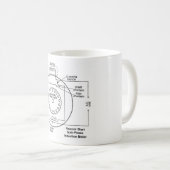 Startstartmotor mit geteilter Phase Kaffeetasse (VorderseiteRechts)