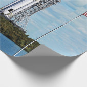 Startsystem für das NASA SLS-Weltraumbahnsystem Geschenkpapier (Ecke)