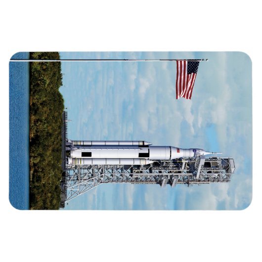 Startsystem für das NASA SLS-Weltraumbahnsystem Magnet (Horizontal)