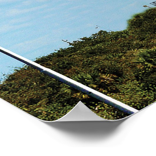 Startsystem für das NASA SLS-Weltraumbahnsystem Poster (Ecke)